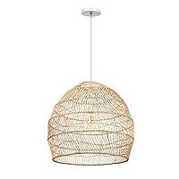 Arturesthome Rattan Woven Pendant Fixture Shades, Handmade Hanging Ceiling Lamp Crafts Lampshade ... | Amazon (US)
