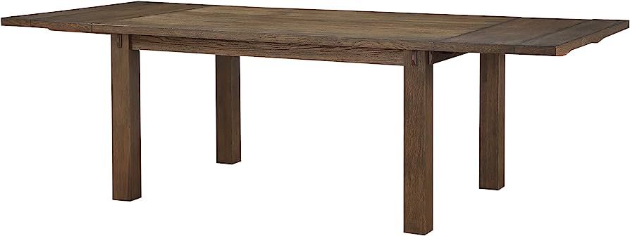 Acme Furniture Nabirye Dining Table, Dark Oak | Amazon (US)