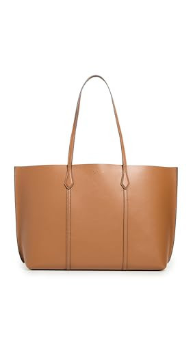 Tory Burch Women's Perry Tote Bag, Autumn Brown, One Size | Amazon (US)