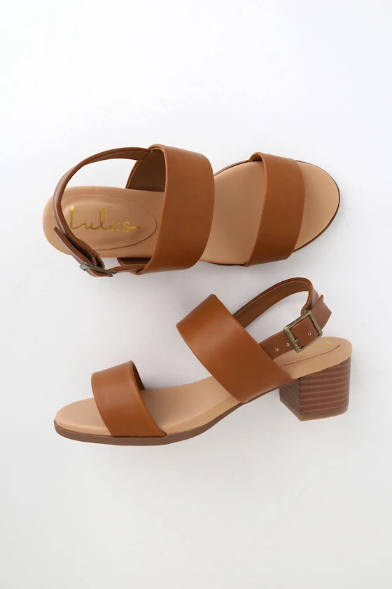 Tulum Trek Tan Heeled Sandals | Lulus (US)