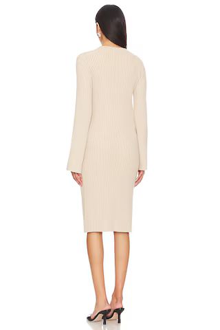 Lydia Maternity Sweater Dress in Sable | Revolve Clothing (Global)