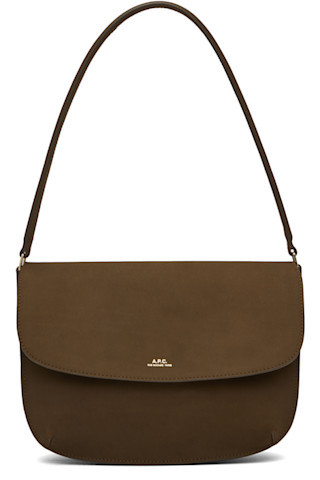 Brown Sarah Shoulder Bag | SSENSE