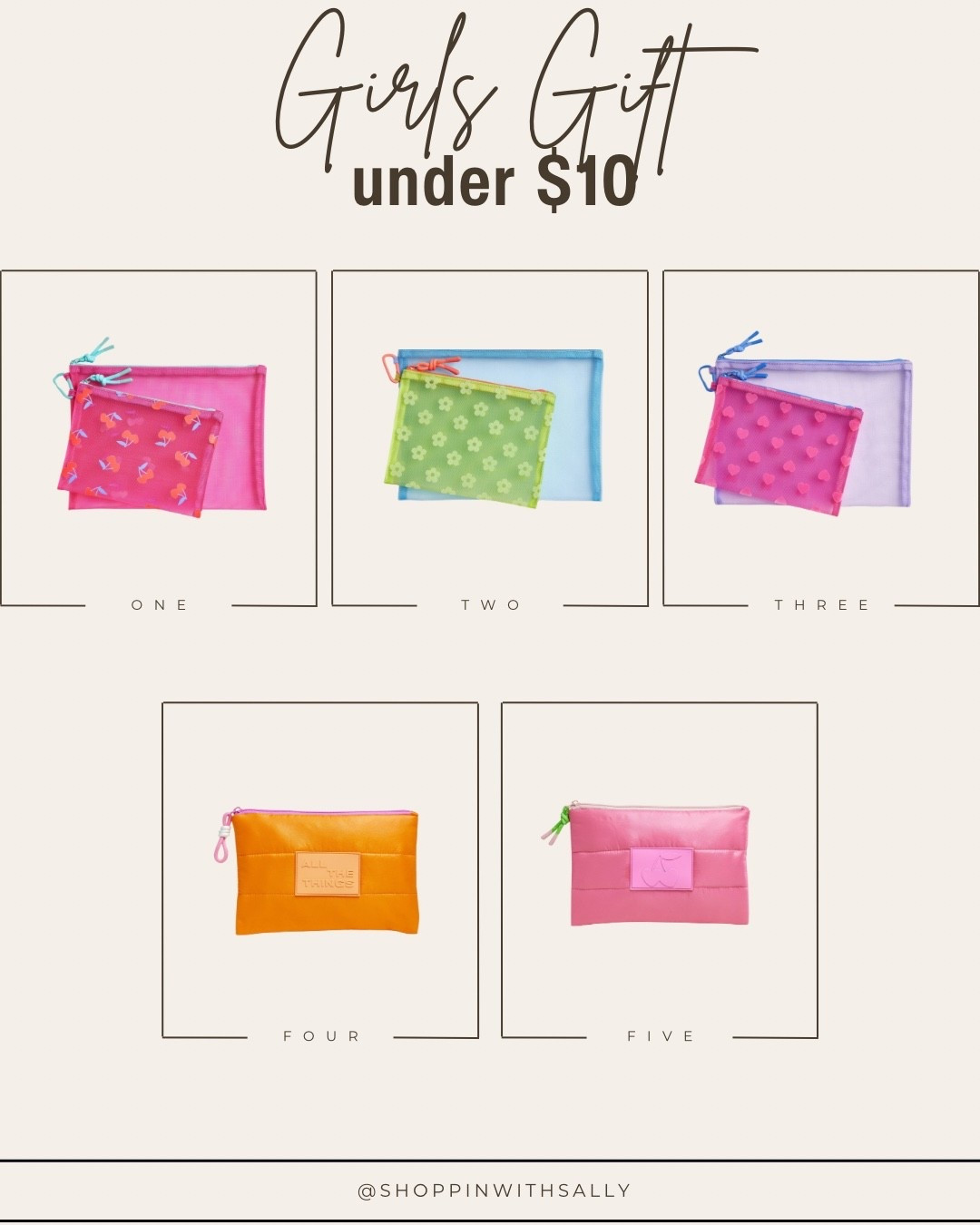 The cutest little pouches!!! Under $10! Great for Easter baskets and birthday gifts! 

#LTKselfcare #LTKdayinmylife #LTKSaleAlert