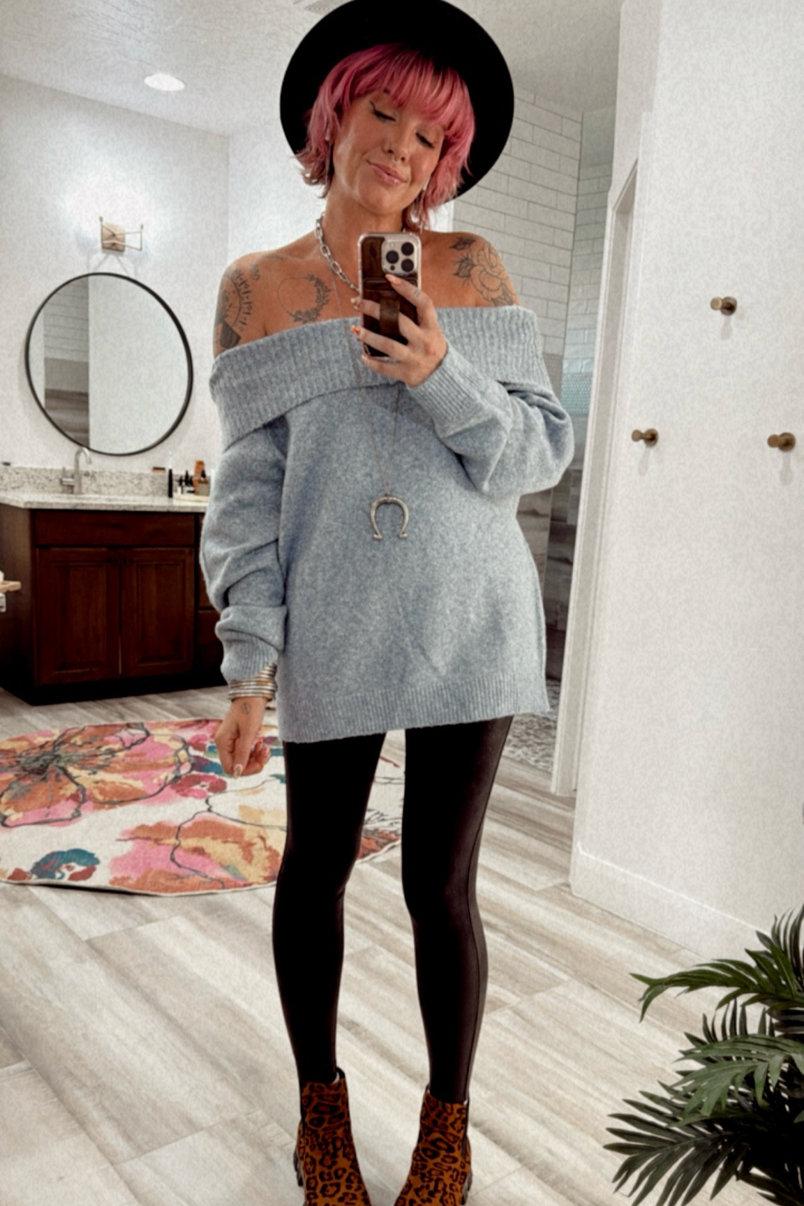 Yesterday’s work vibes. So comfy. I went up a size in this top (I have multiple colors) so it was oversized! Wearing a large! 

#LTKFindsUnder50 #LTKFindsUnder100