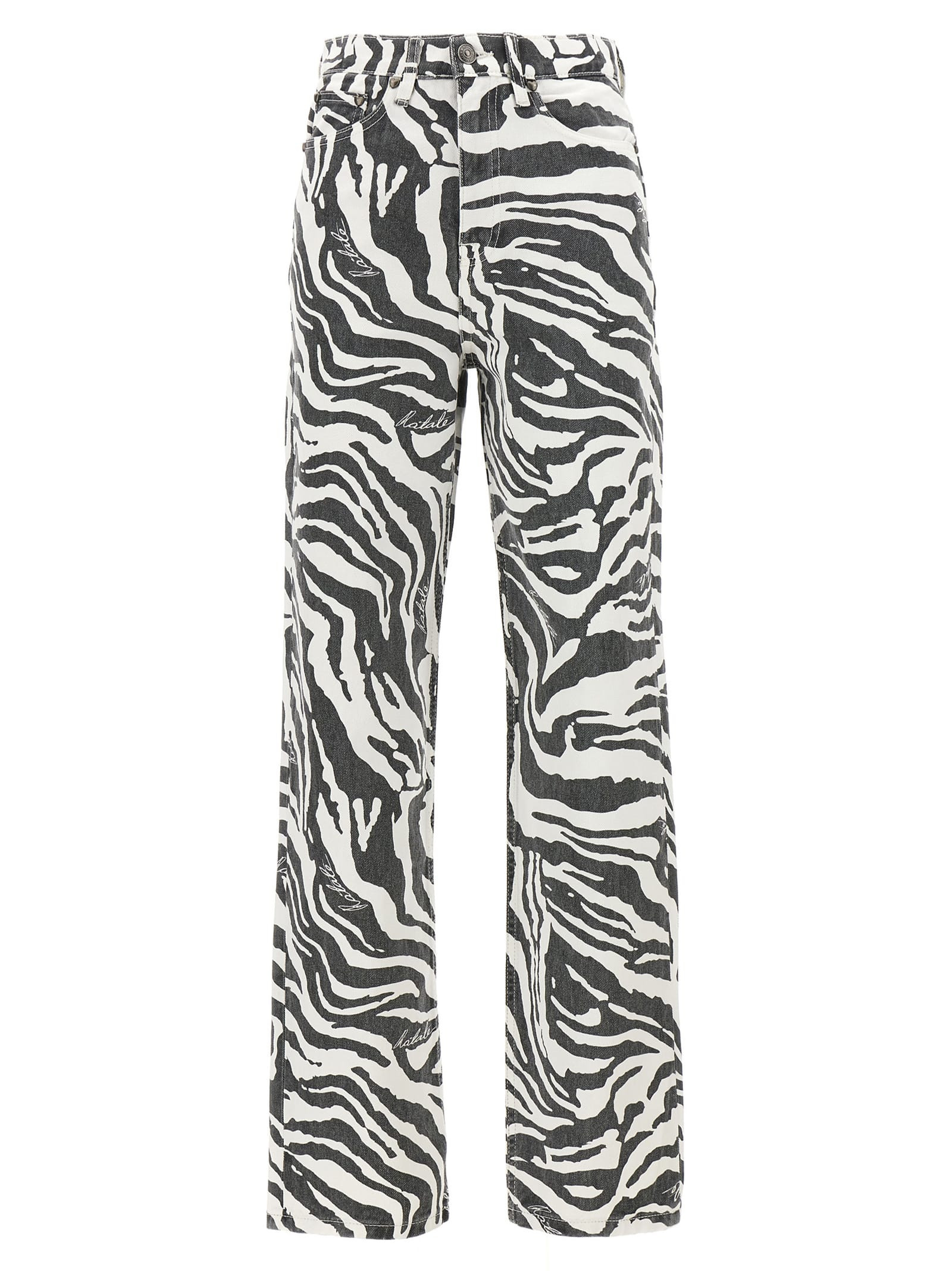 Rotate by Birger Christensen zebra Jeans | Italist.com US