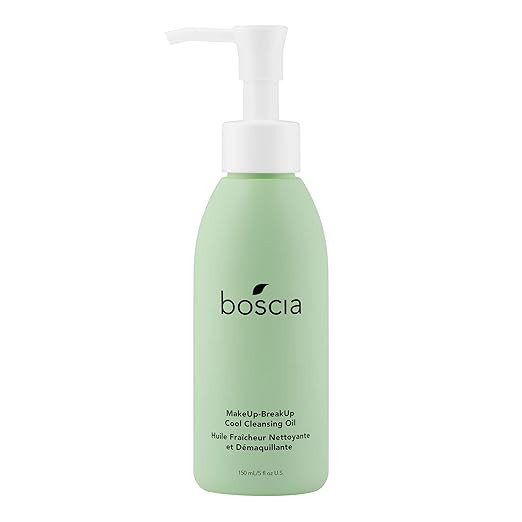 boscia MakeUp-BreakUp Cool Cleansing Oil - Vegan Cruelty-Free, Natural Skincare, Rose Hip & Vitam... | Amazon (US)