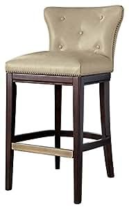 Ashley Furniture Signature Design - Canidelli Pub Height Bar Stool - Upholstered Chair Seats with Wo | Amazon (US)
