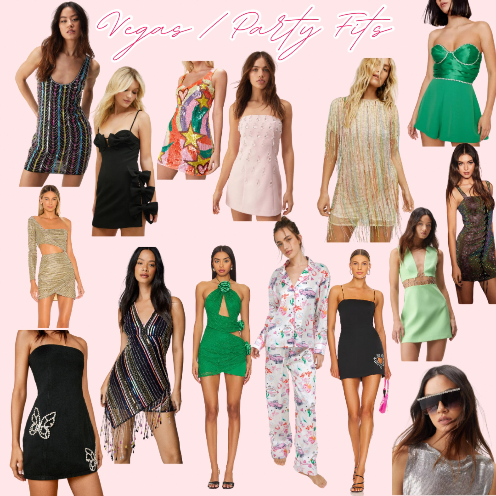 Some fun outfit inspo for Las Vegas or any other party / concert coming up! #lasvegas #vegas #sequins #party #concert #nightout #dresses #eventdresses

#LTKStyleTip #LTKSeasonal #LTKFindsUnder100
