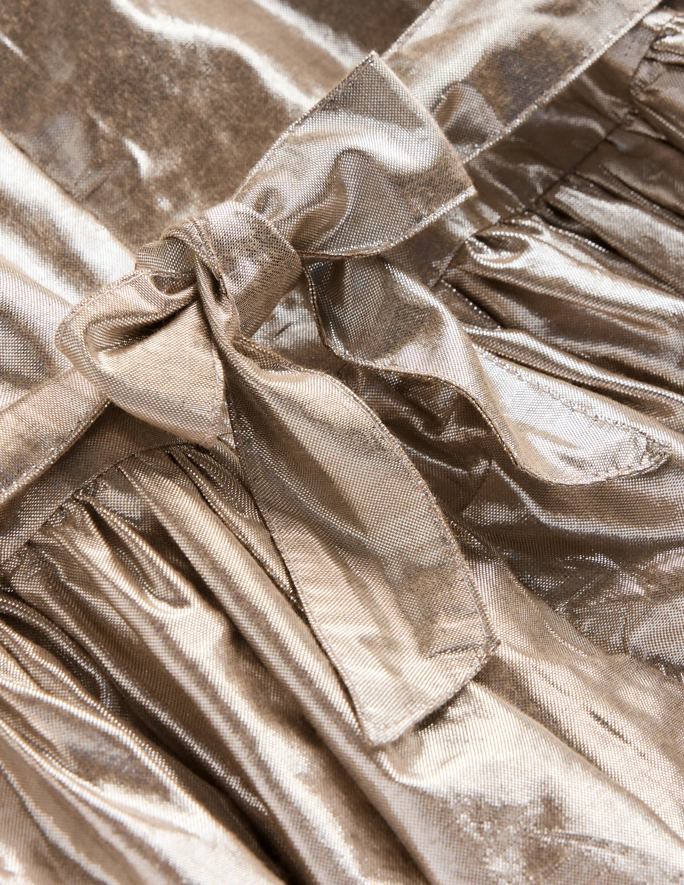 Metallic Smocked Party Dress | Boden UK