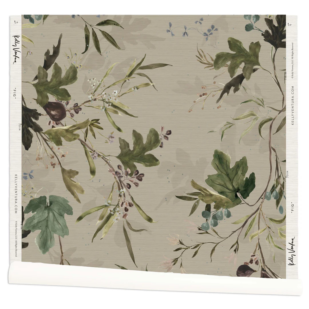 Fig Grasscloth Wallpaper | Stoffer Home