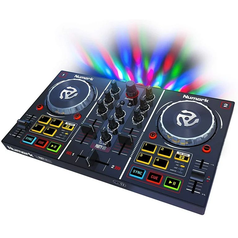inMusic Brands Numark Party Mix DJ Controller with Built-In Light Show | Walmart (US)