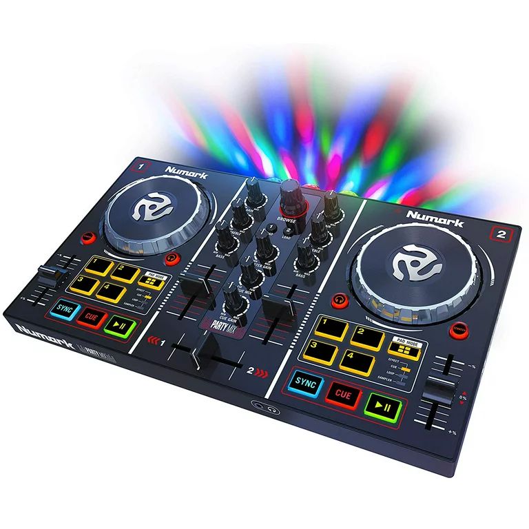 inMusic Brands Numark Party Mix DJ Controller with Built-In Light Show | Walmart (US)