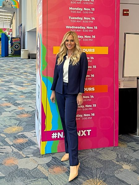We love a good power suit moment! I attended the National Association of Realtors Conference, and since conferences are sooo cold, I went with this pantsuit! It’s on sale for Black Friday. Xo 

#LTKsalealert