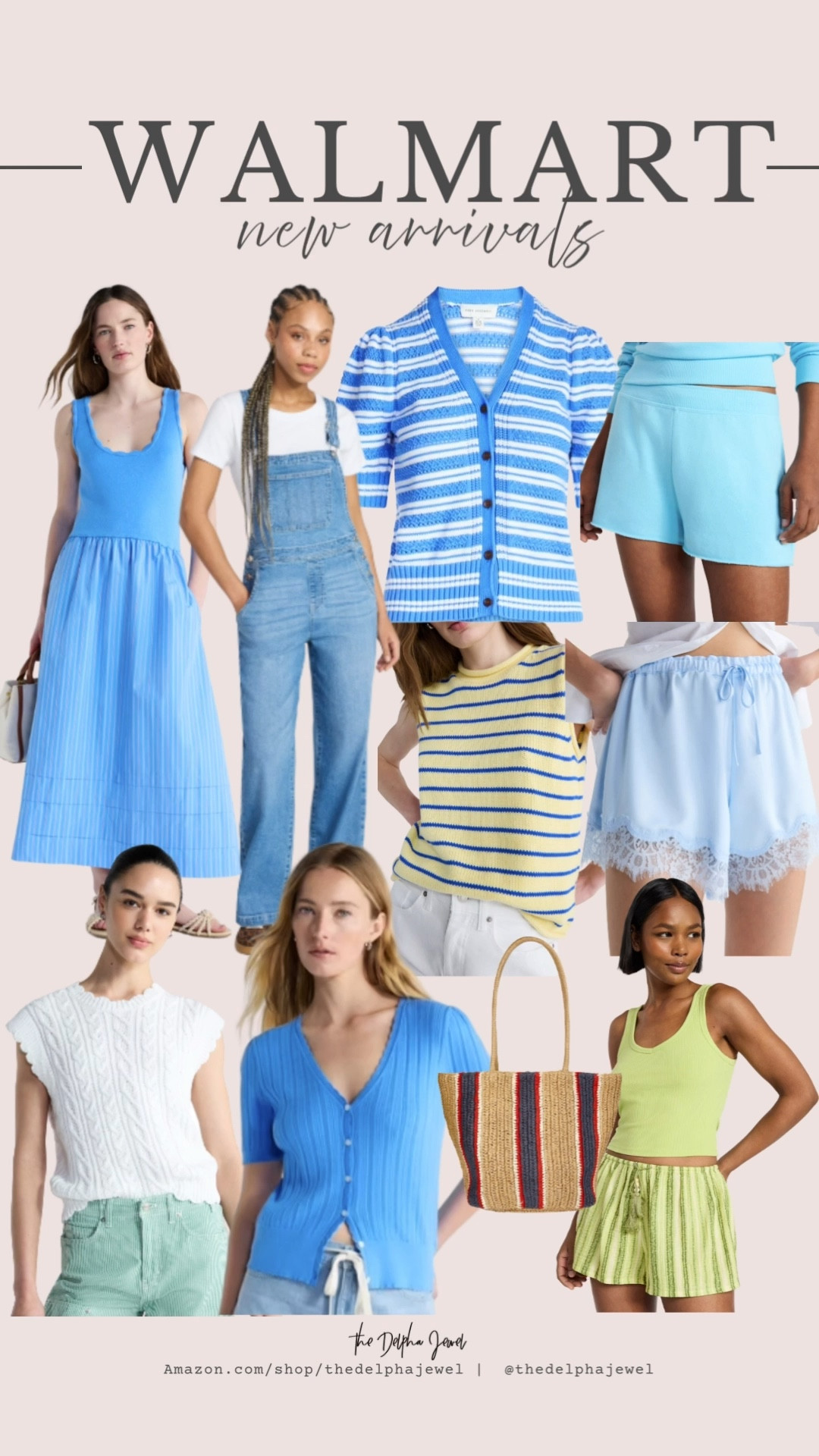 New arrivals at Walmart look so cute! 🤩

Scallop trim maxi dress, cable knit cotton vest, French terry pull on shorts, lace trim shorts, cotton crochet cardigan, striped straw tote bag, wide leg overalls, pointelle cardigan

#LTKgrwm #LTKootd #LTKMidsize