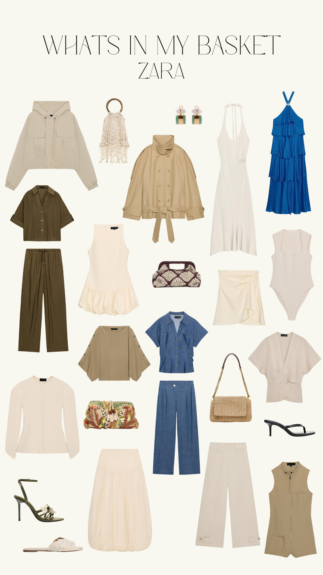 Shop My New In Zara Basket
Spring Outfit Inspo, Cobalt Blue, Denim Co-Ord, Cropped Trench, Heeled Sandals, Summer Bag, Clutch 

 #LTKspringtrends #LTKspring #LTKeurope