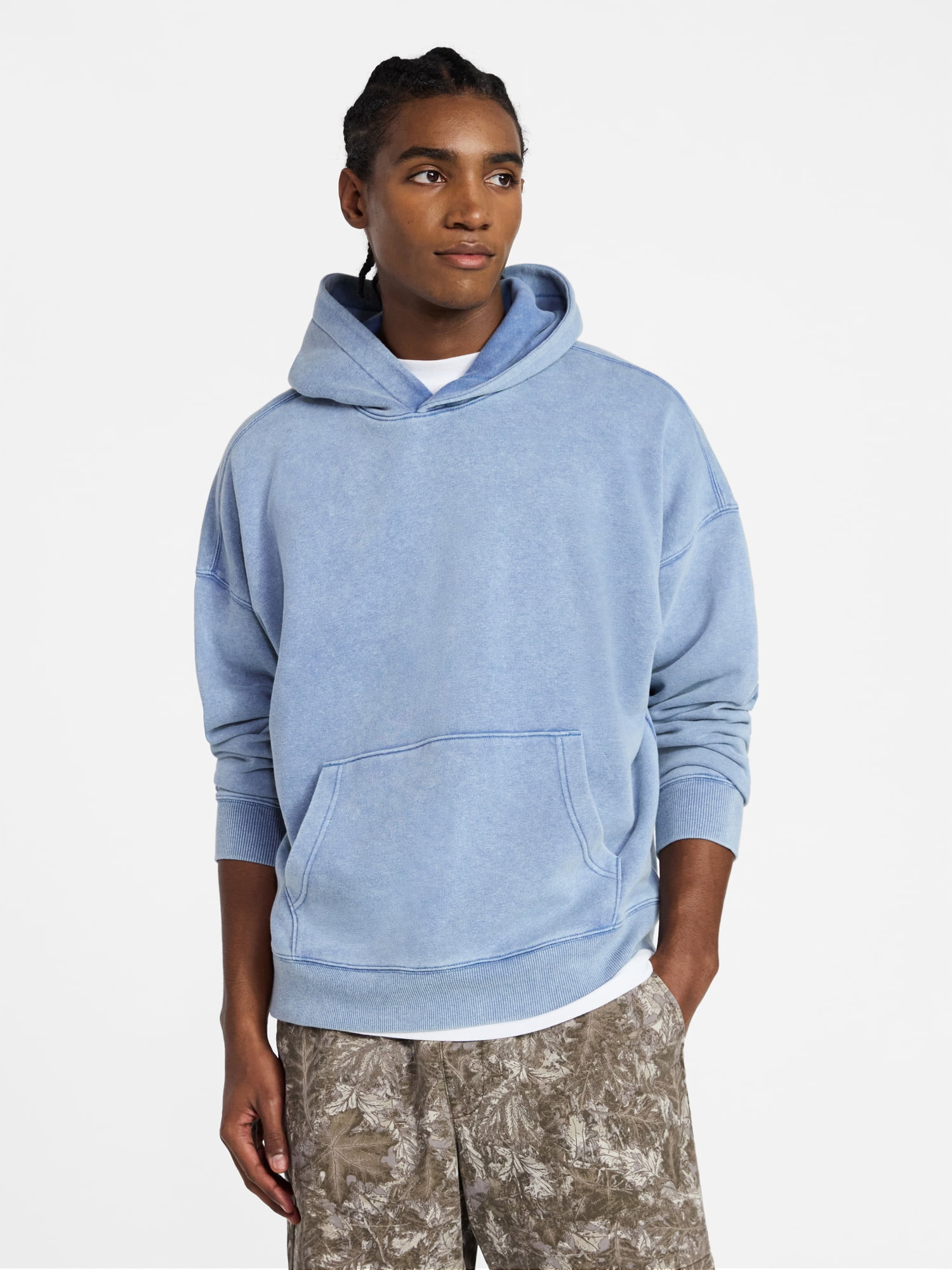 No Boundaries Oversized Hoodie with Long Sleeves, Men's XS-5XL | Walmart (US)