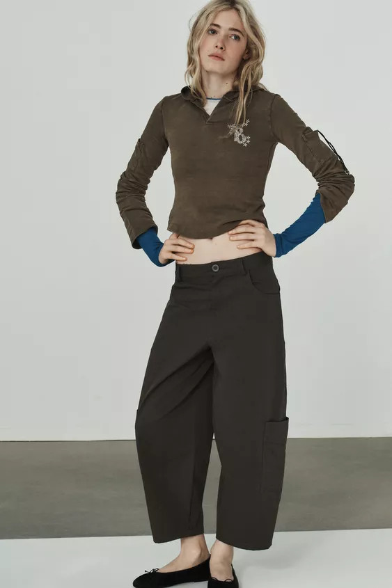 VOLUME CARGO TROUSERS | Zara UK