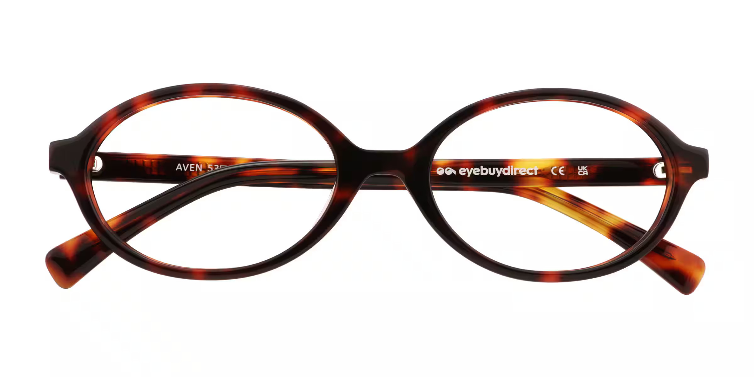 Oval Tortoise Eyeglasses | EyeBuyDirect.com