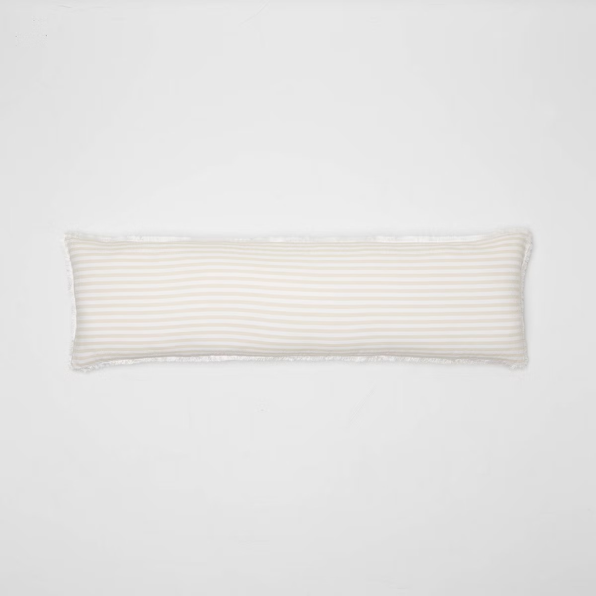 Lumbar Heavyweight Linen Blend Stripe Decorative Throw Pillow - Casaluna™ | Target