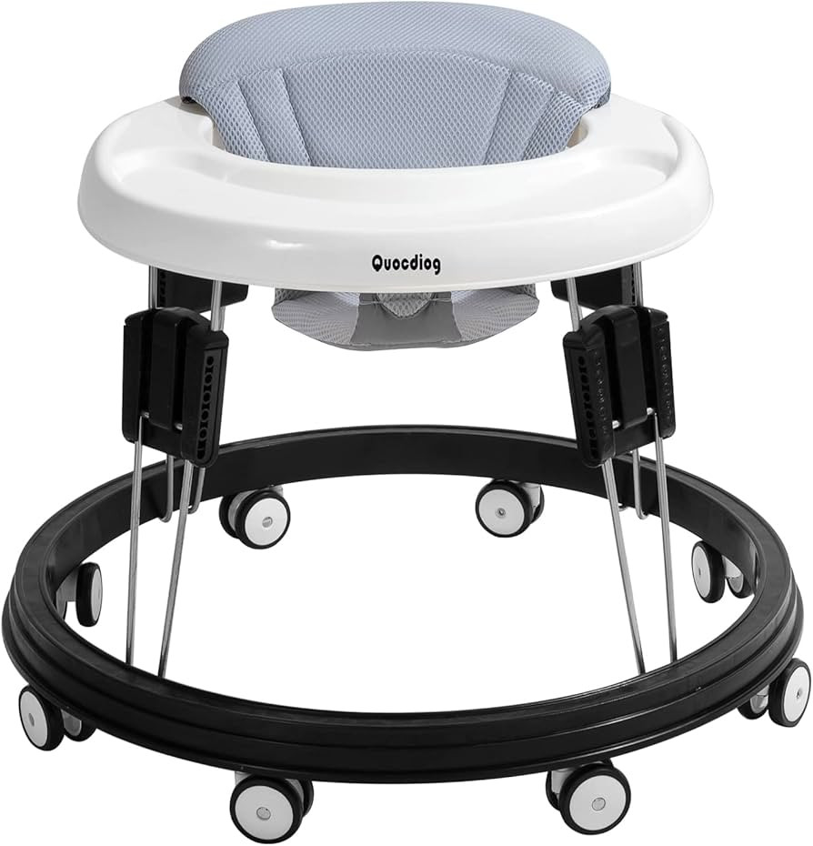 Quocdiog Foldable Baby Walker, Baby Walker for Boys Girls,Activity Center with Mute Wheels Anti-R... | Amazon (US)