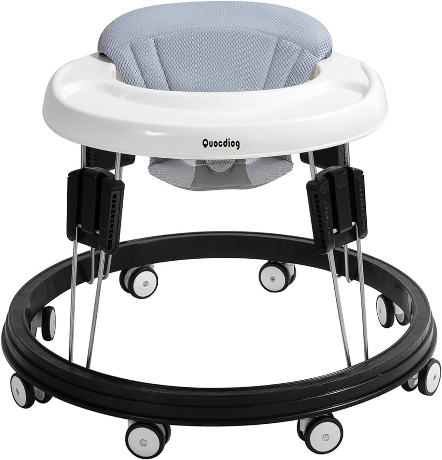 Quocdiog Foldable Baby Walker, Baby Walker for Boys Girls,Activity Center with Mute Wheels Anti-R... | Amazon (US)
