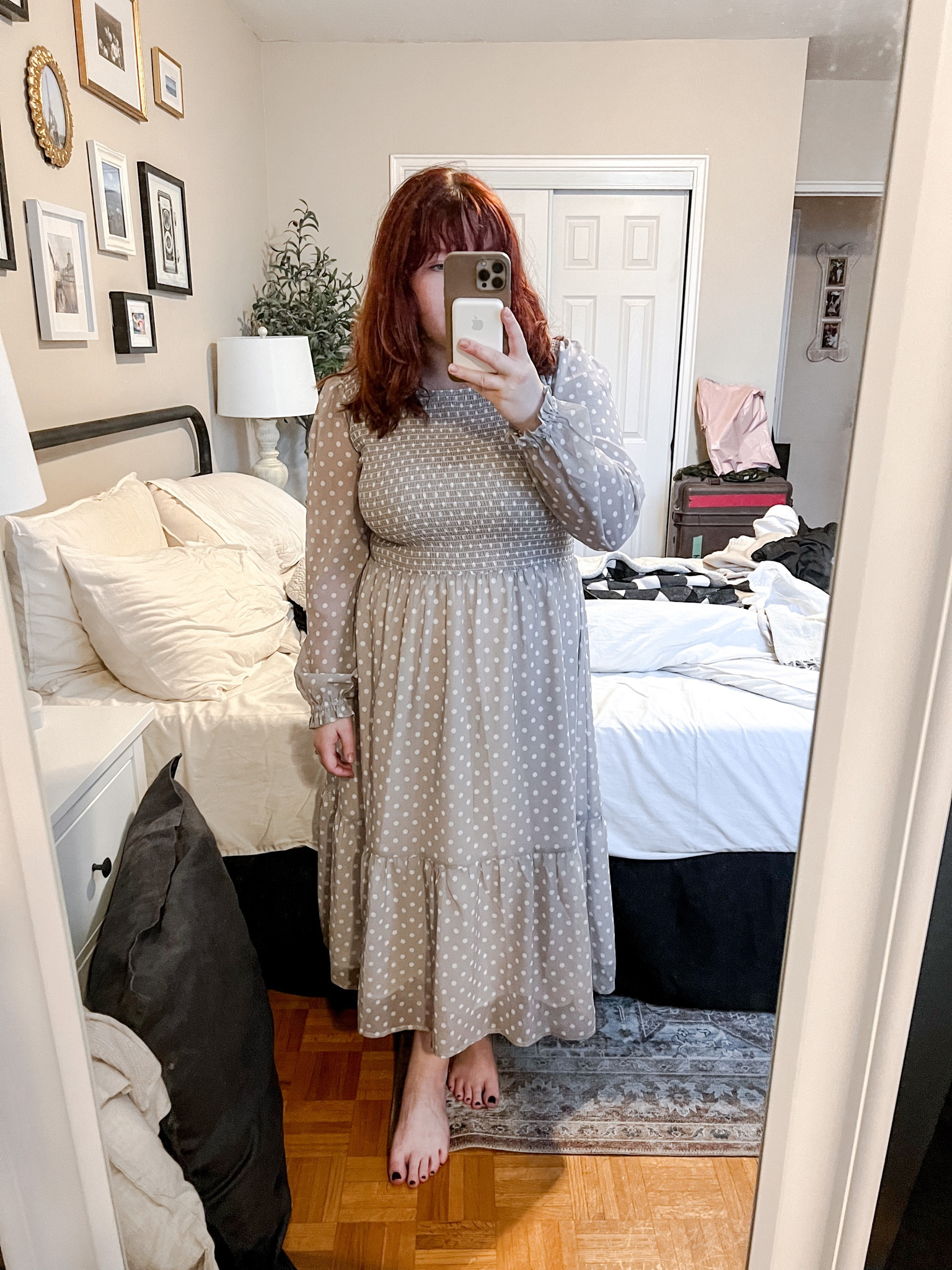 Obsessed with this perfect dress for Thanksgiving 🤍

#LTKmidsize #LTKstyletip