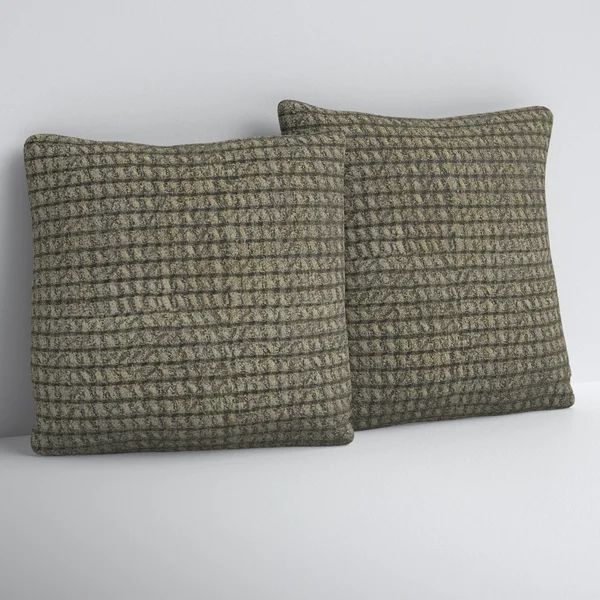 Leventhal Cotton Throw Pillow Cover & Insert | Wayfair North America