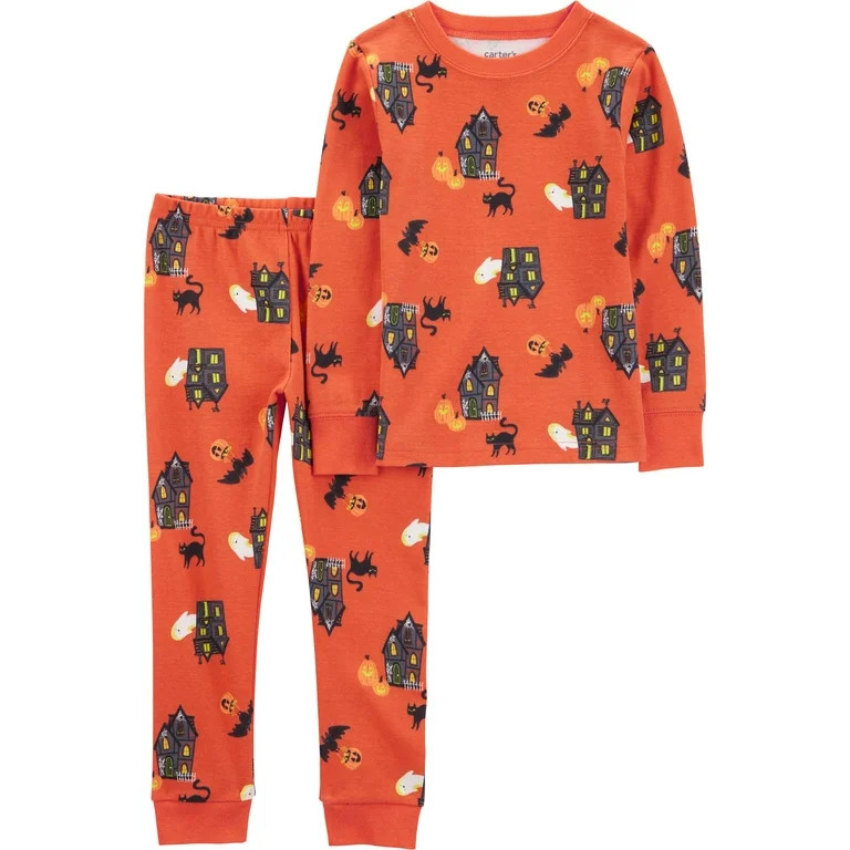 Carter's Child of Mine Toddler Halloween Pajama Set, 2-Piece, Sizes 12M-5T | Walmart (US)