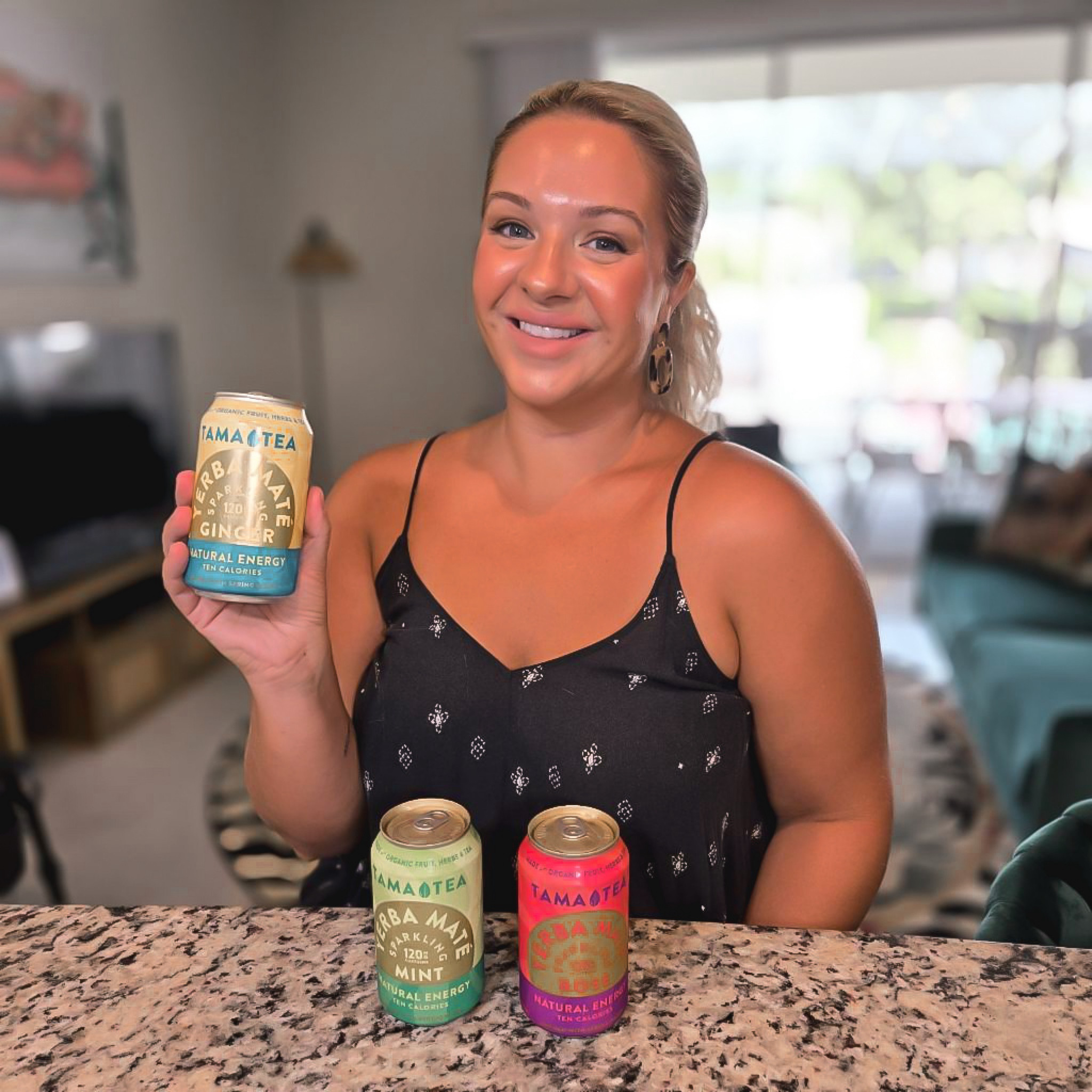 "🌿⚡️ Tried the variety pack from Tama Sparkling Yerba Mate and I'm hooked! With Mint, Ginger, and Rosé flavors all in one, I don't have to choose just one favorite. Each can gives me 120mg of caffeine for clean, focused energy — perfect for peak performance or long days. Goodbye, energy drinks and soda! 🙌 @tamateaco @stackinfluence #tamatea #tamateapartner #tamatime