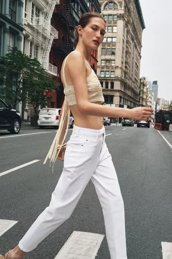 Z1975 HIGH-WAIST MOM LEG JEANS | Zara US