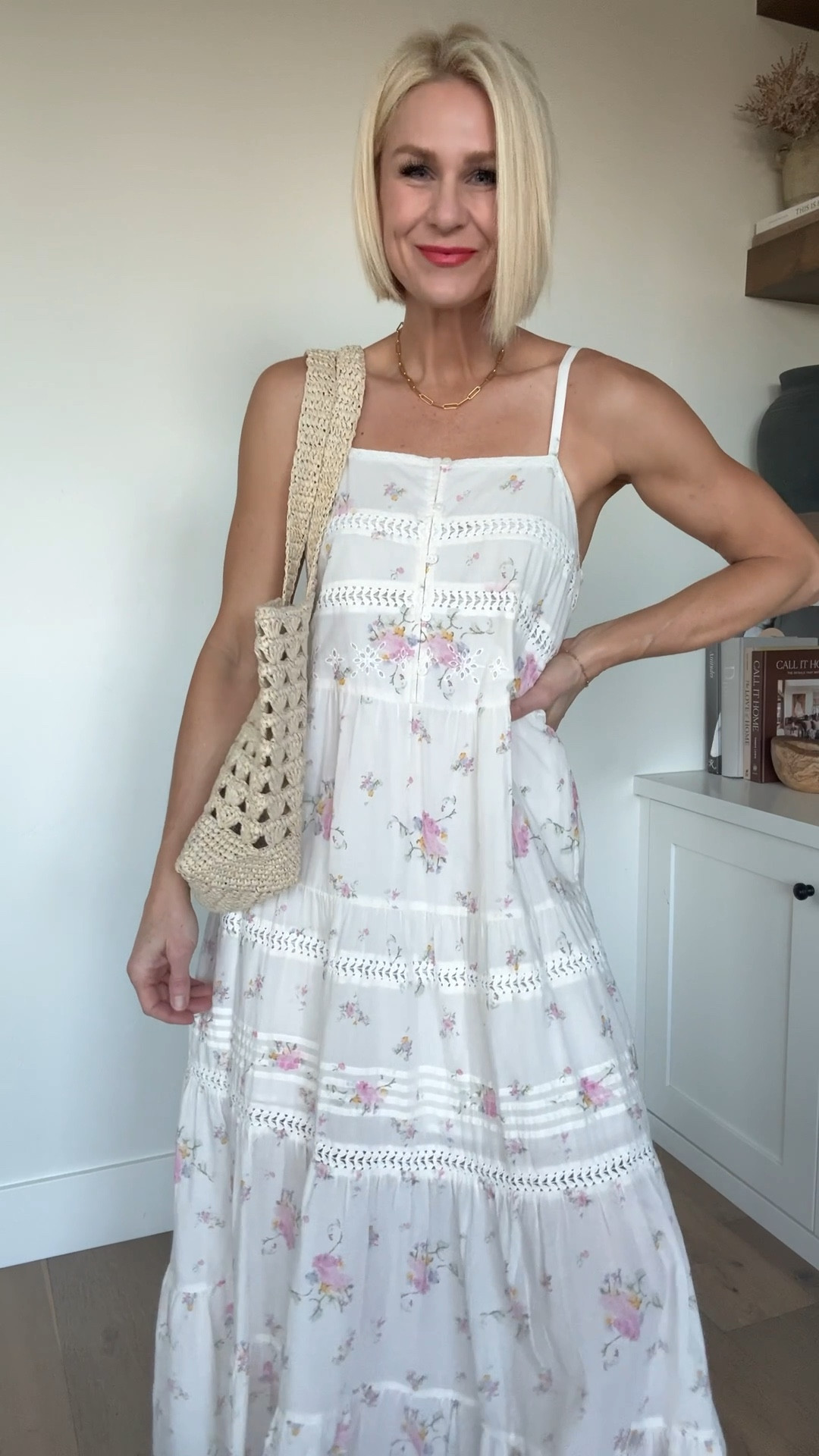 The prettiest new maxi dress from target! I love this floral print — it’s so pretty for a warm weather vacation or getting a head start  on spring. It’s fully lined, has adjustable straps and the prettiest details. Fits true to size I’m wearing a medium..

#LTKmomlife #LTKTravel #LTKOver40