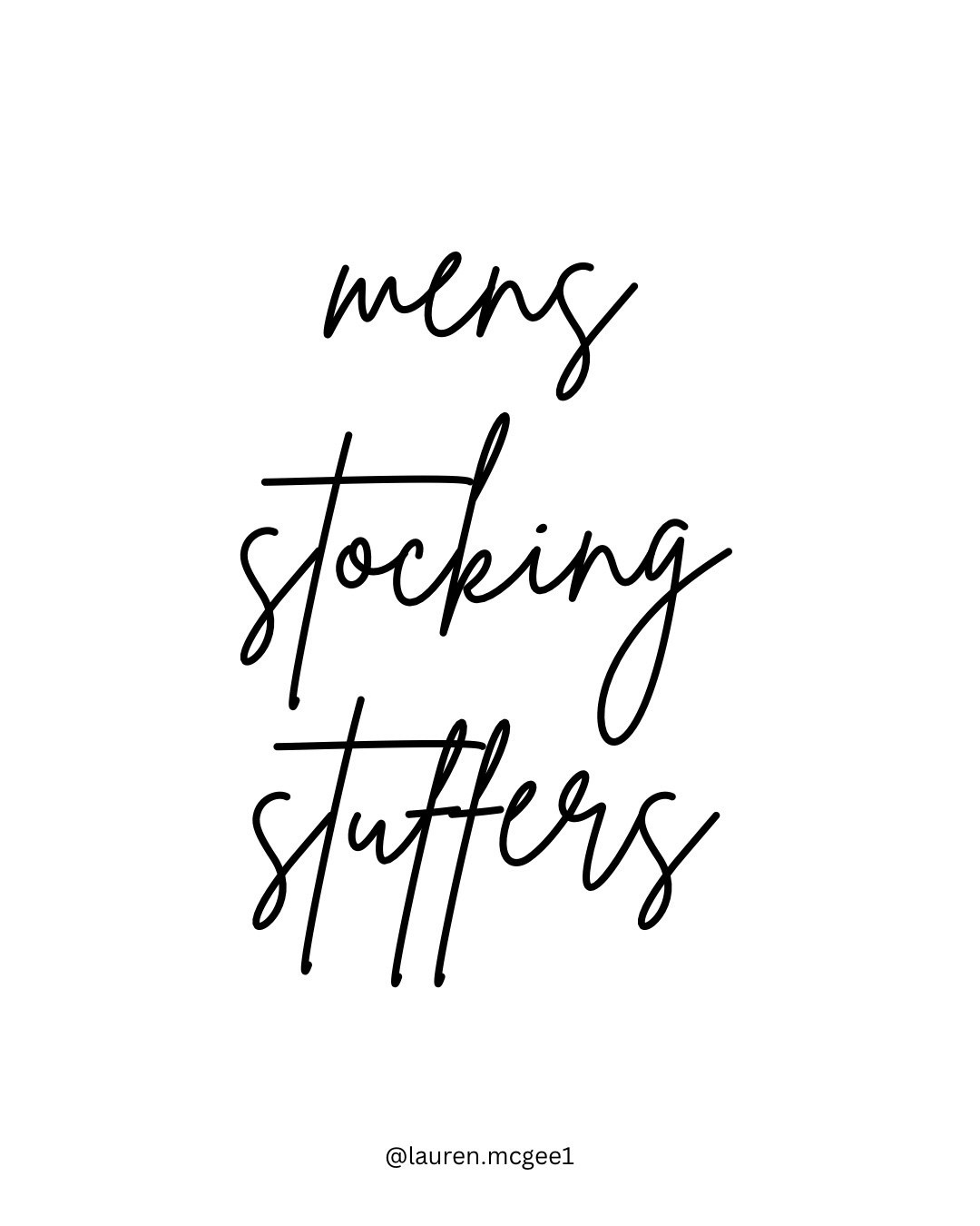 Stocking stuffers for him 

#LTKdayinmylife #LTKMens #LTKHoliday