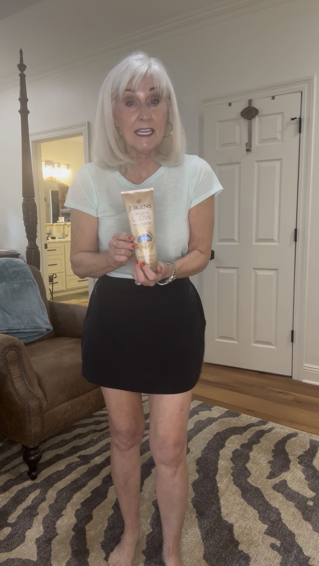 New self tanning serum that beats out other self tanners! All year round color.  Natural look that you control.  

#LTKActive #LTKBeauty #LTKOver40