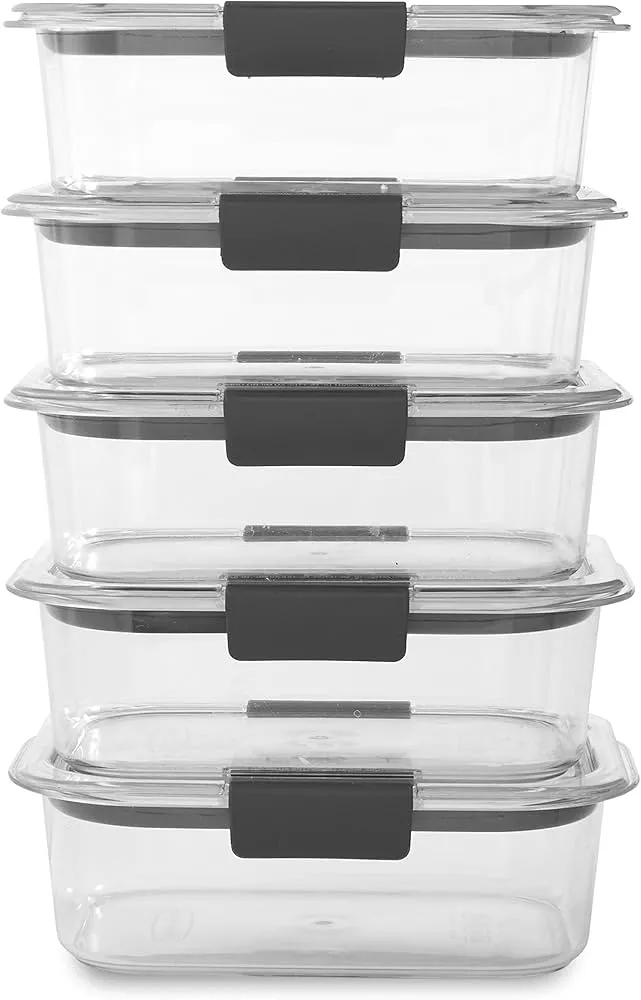 ZIJUND 14 Pack Fridge Organizer, Stackable Refrigerator Organizer Bins with  Lids, BPA-Free Fridge Organizers and Storage Containers for Fruit