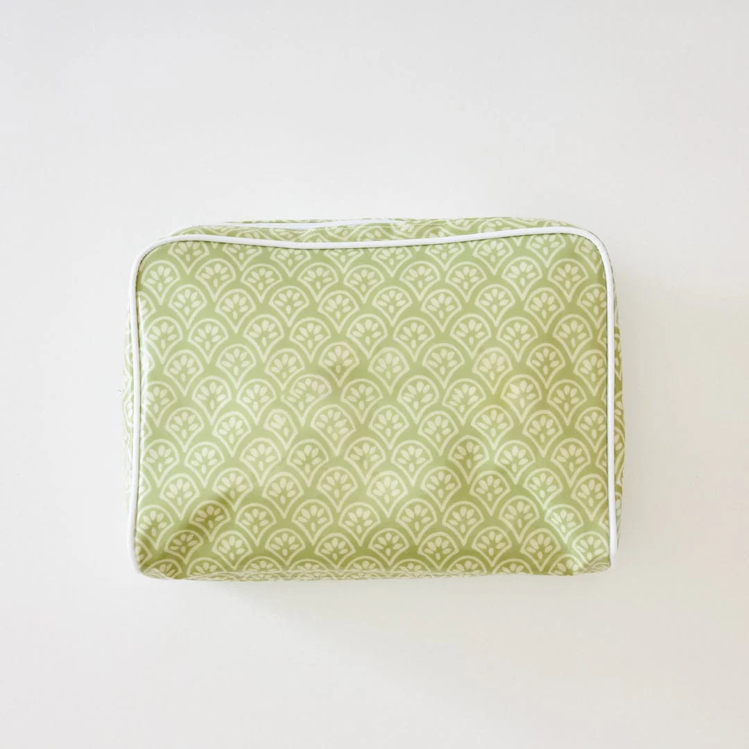 Large Patterned Toiletry Bag | Weezie Towels | Weezie Towels