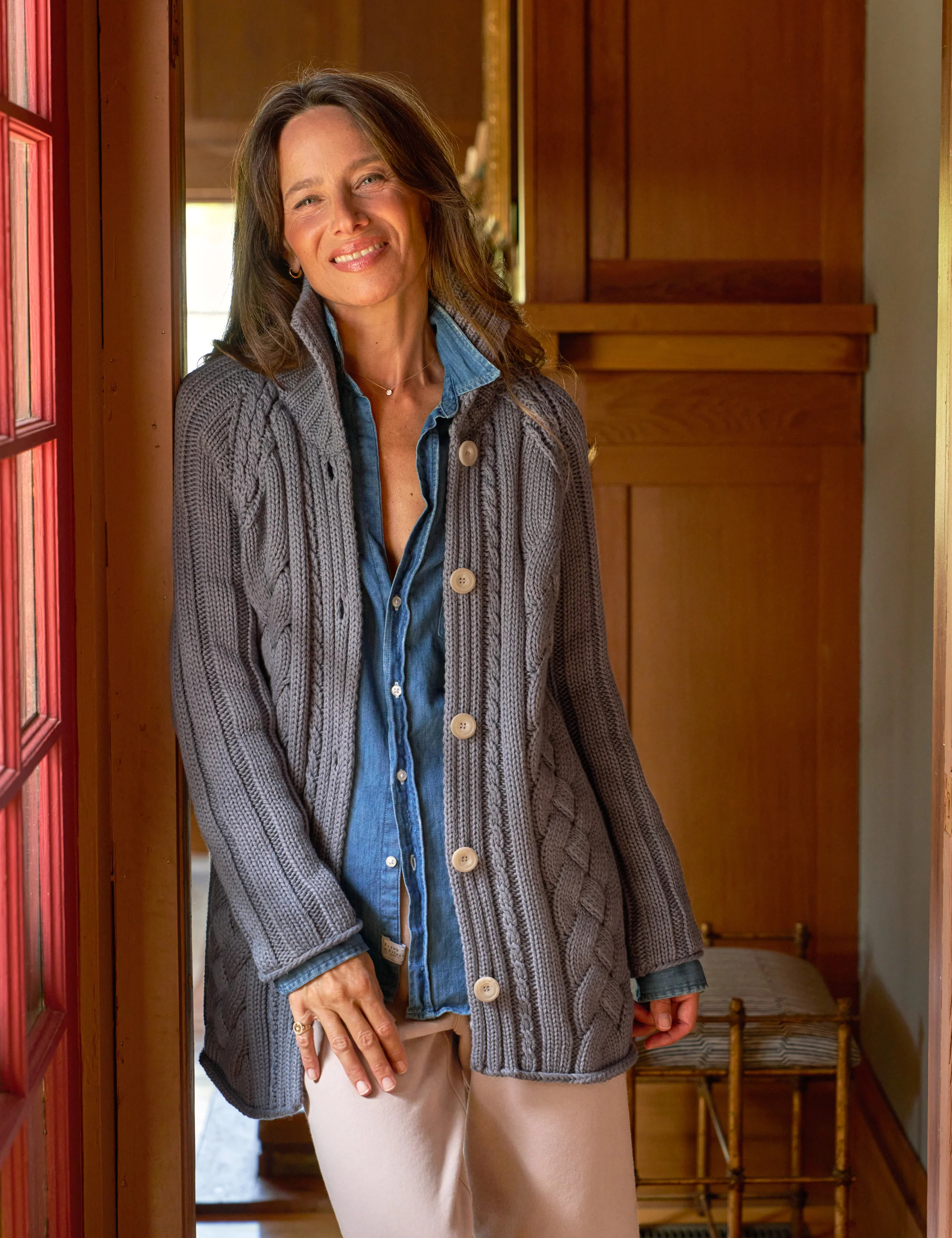 COTSWOLDS Elephant, Pure Italian Cotton | Frank & Eileen