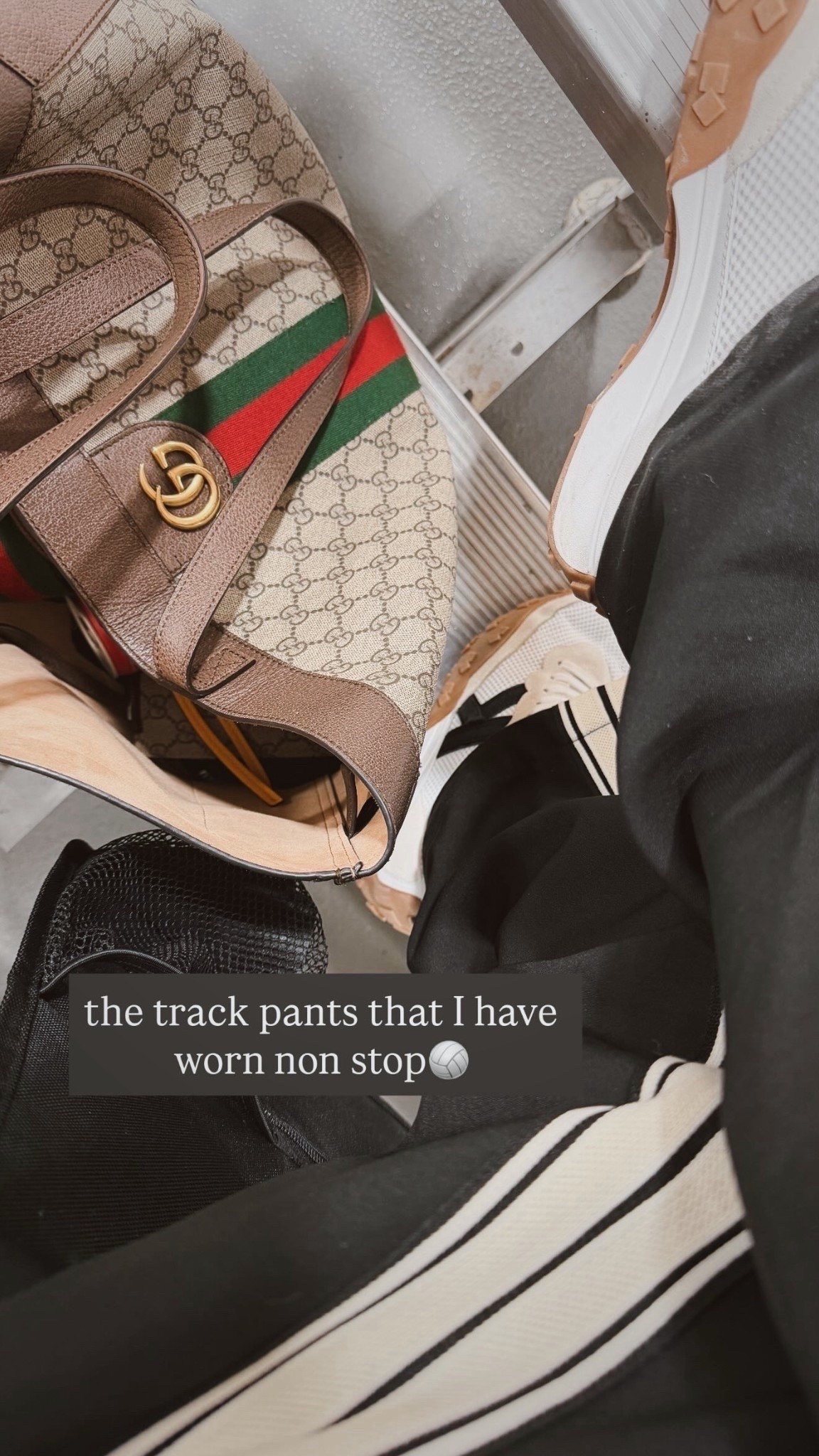 THE track pants I have worn non stop! + these sneakers are always a topic & incredibly comfortable. 🔥🏐❤️

Spring break outfits. Sports mom. Track pants. Travel style  

#LTKootd #LTKActive #LTKTravel