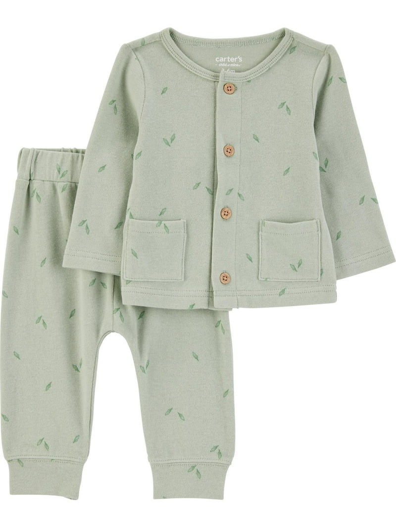 Carter's Child of Mine Baby Plush Outfit Set, 2-Piece, Sizes Newborn-12 Months | Walmart (US)