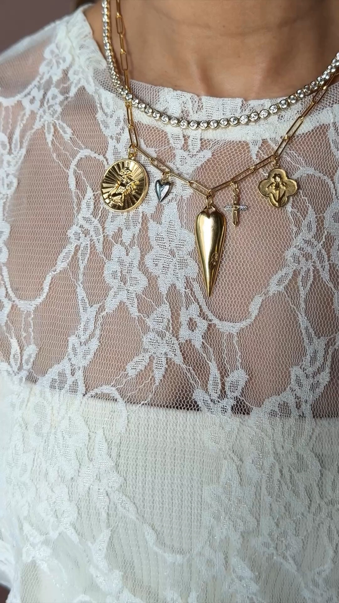 Made a custom charm necklace with Hart Jewelry!  