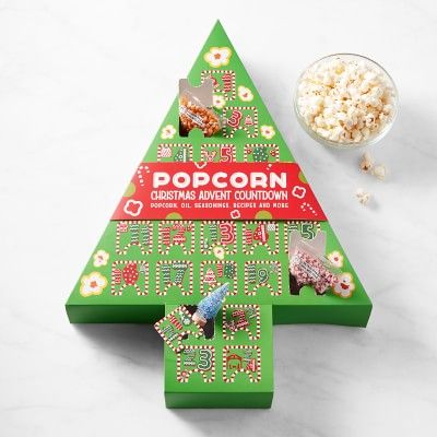 Christmas Popcorn Advent Calendar | Williams-Sonoma