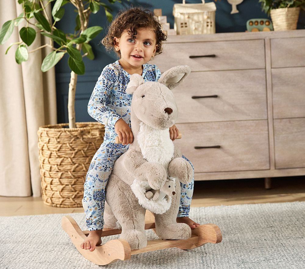 Kangaroo Plush Rocker | Pottery Barn Kids