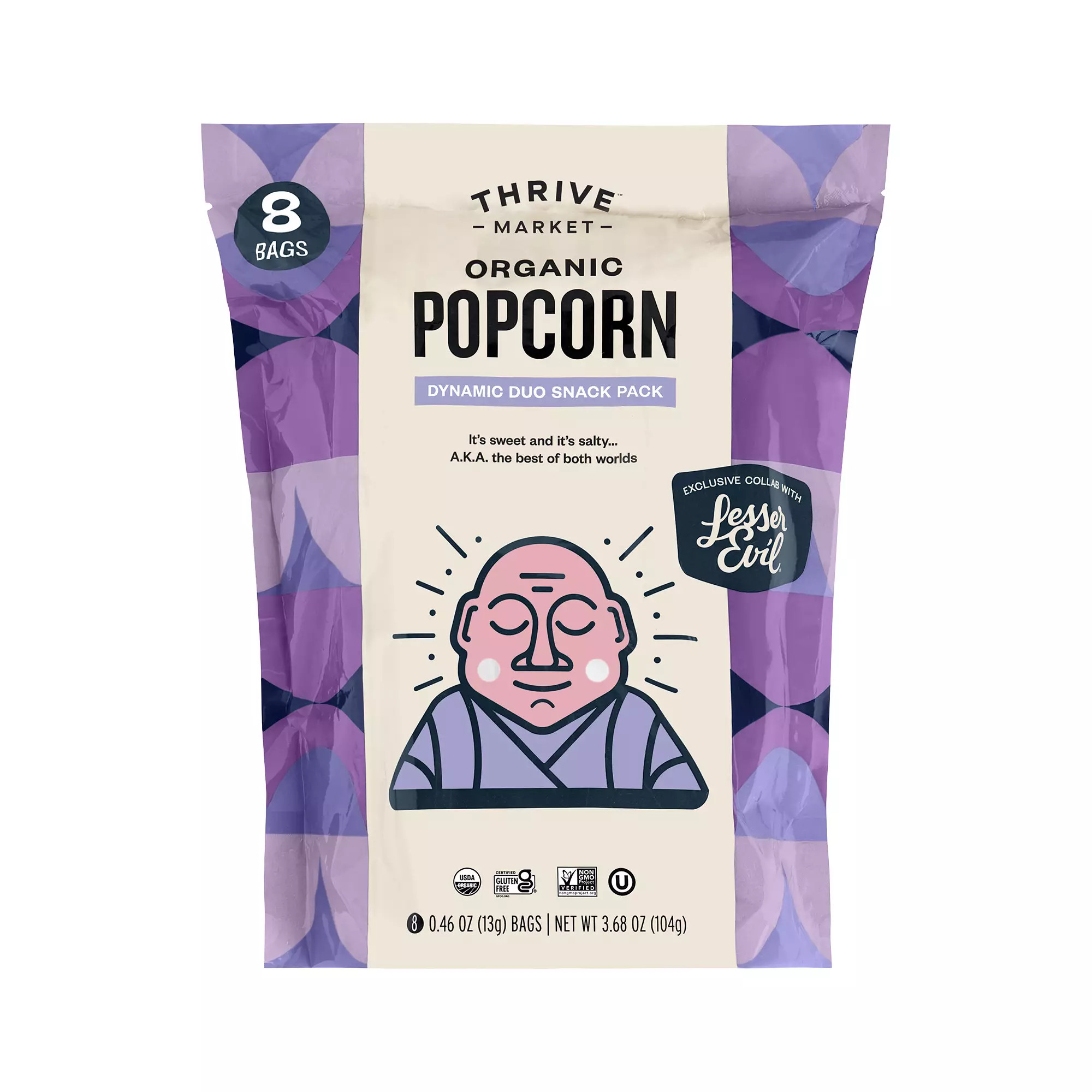 Organic Popcorn, Dynamic Duo Snack Pack | Thrive Market