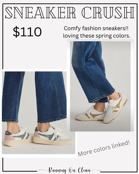 Sneaker crush.
What I’ve ordered lately. I’m loving the Gola sneakers. TTS - this will be my second pair and they are comfy and cute and so stylish.


#LTKshoecrush #LTKstyletip #LTKover40