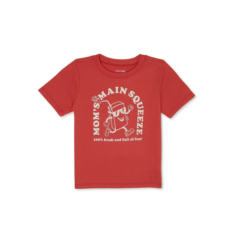 Garanimals Toddler Boy Short Sleeve Graphic T-Shirt, Sizes 18M-5T | Walmart (US)