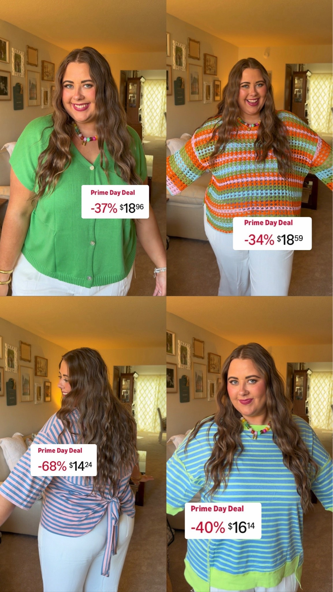 Colorful summer tops on sale for Amazon prime days!! 🌸✨🩵

#LTKSaleAlert #LTKMidsize #LTKPlusSize
