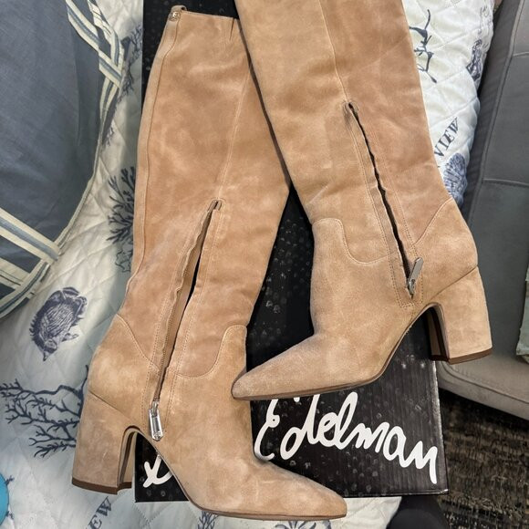 Sam Edelman Tan Suede Boots | Poshmark