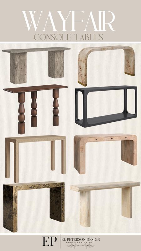 Console tables 

#LTKHome