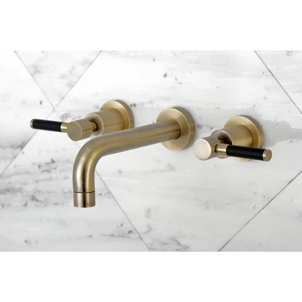 KS8123DKL Kaiser Wall Mounted Bathroom Faucet | Wayfair North America