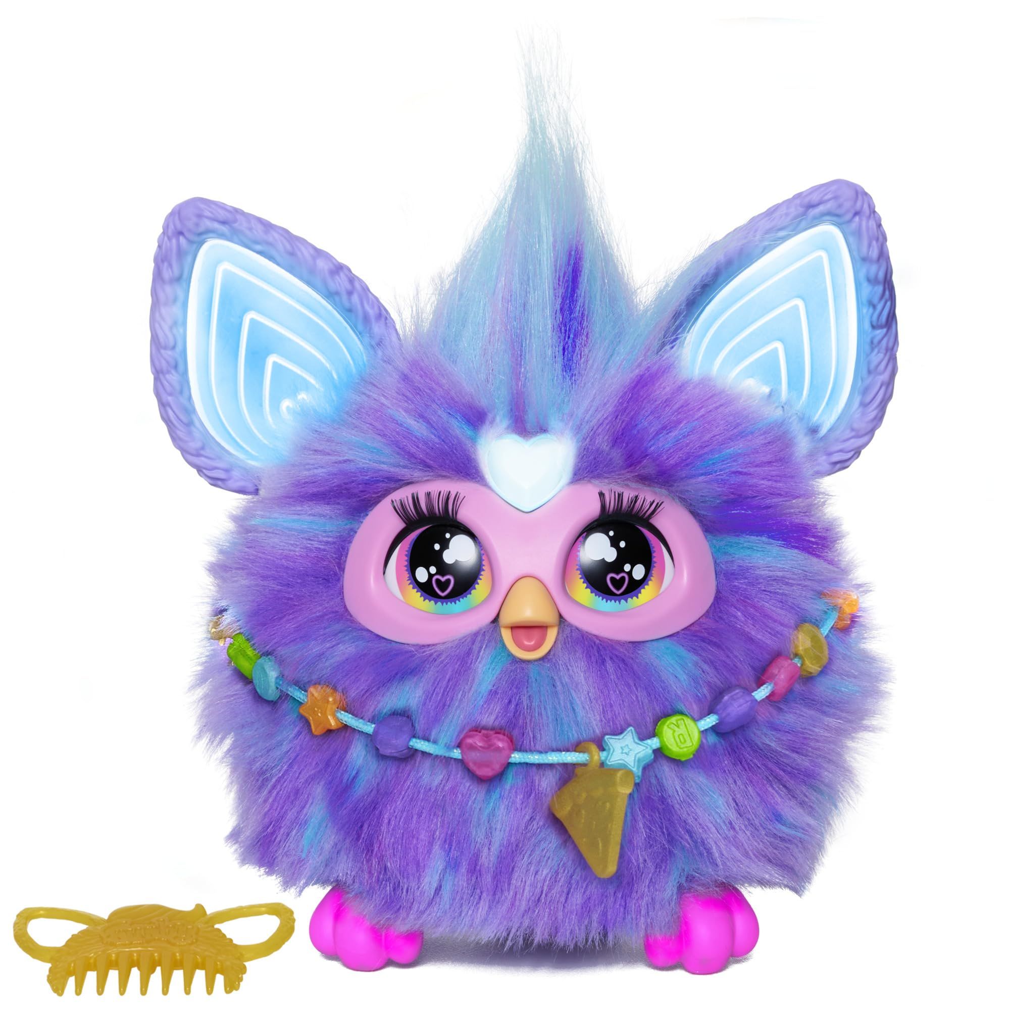 Furby Hasbro Purple Interactive Toy Plush - English version | Amazon (UK)