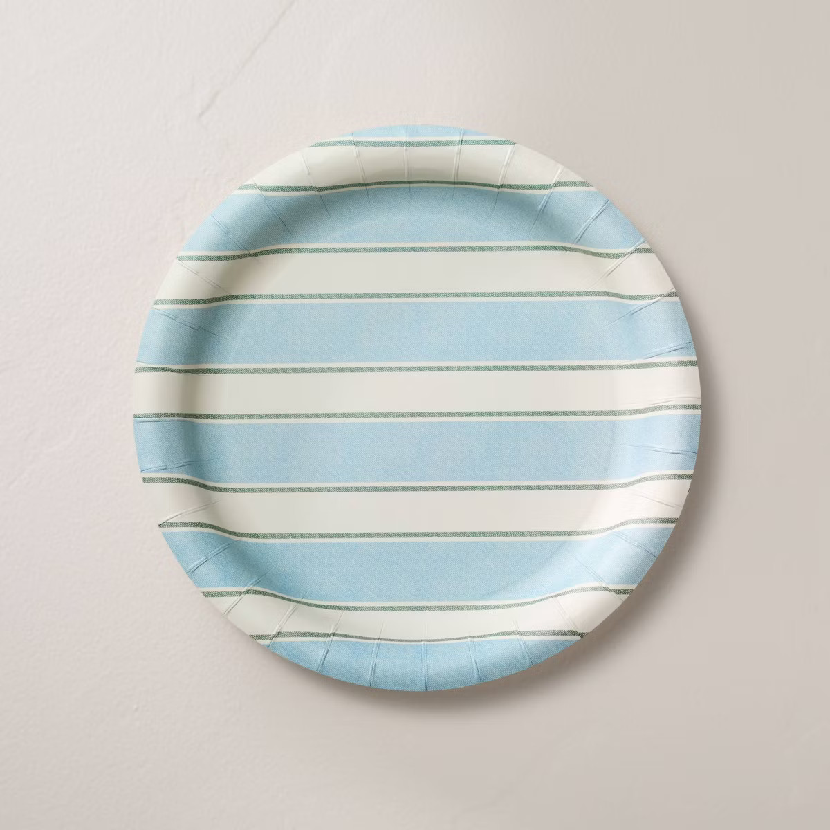 20ct 8.5" Summer Plaid Paper Plates Blue/Green/Orange - Hearth & Hand™ with Magnolia | Target